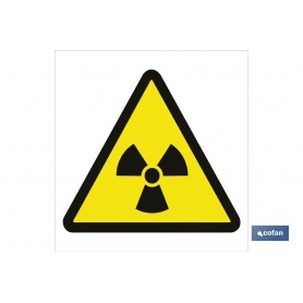 ▷ Señal Peligro radiaciones | Ferreidea