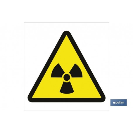 ▷ Señal Peligro radiaciones | Ferreidea
