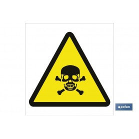 ▷ Cartel Peligro de muerte | Ferreidea