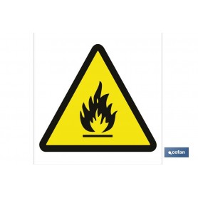 ▷ Cartel Peligro de incendios | Ferreidea