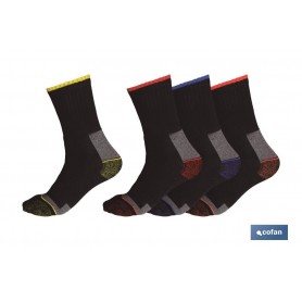 ▷ Calcetines reforzados Seguridad set 4 pares ✔️