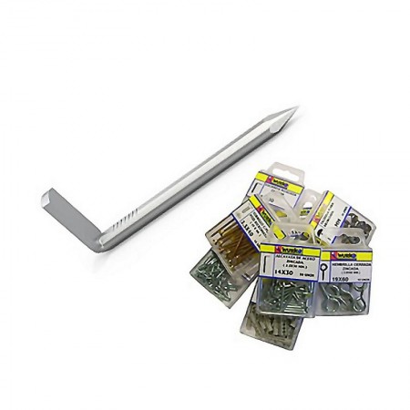 Comprar Alcayatas Acero 17X40 Mm 1809 Blister Wurko 312122 al Mejor Precio