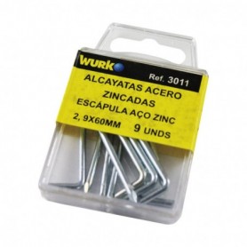Comprar Alcayatas Acero Zincadas 2.9X50 Blister 400861 al Mejor Precio