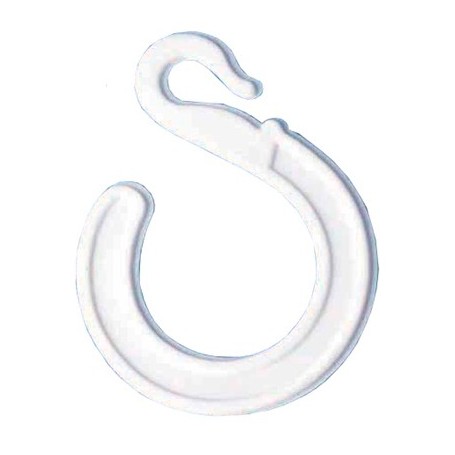 Comprar Anillas Plastico Baño Gancho S B/100 400449 al Mejor Precio