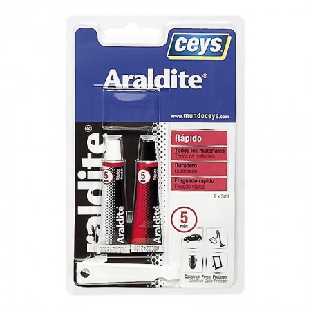 Comprar Araldite Rapido Blister 5+5Ml. 5Min. Blister Ceys 251127 al Mejor Precio