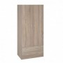 Comprar Armario 2 Puertas+2C 180X80Cm K9459Rz Roble Mb 101517 al Mejor Precio
