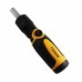 Comprar Atornillador Ratchet + 12 Puntas Hoteche 191020 al Mejor Precio