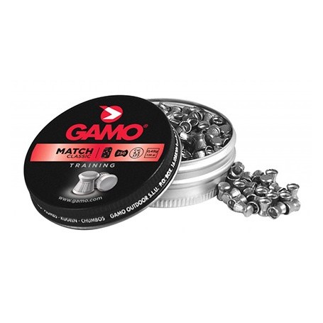 Comprar Balines Diabolo Match 4,5 Metal C-250 Gamo 57003 al Mejor Precio