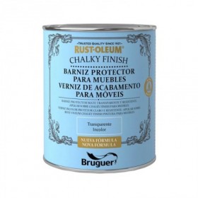 Comprar Barniz Chalky Transparente 0.750L Al Agua Bruguer 36291 al Mejor Precio