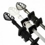 Comprar Barra Cortina Metal 70-120 Cm 3795 Negro/Blanco Oro  259180 al Mejor Precio