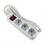 Comprar Base 3 Tomas Cable 3 M X1,5 Mm Con Interruptor Wurko 124031 al Mejor Precio