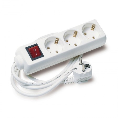 Comprar Base 3 Tomas Con Interruptor 801600 Tayg 300134 al Mejor Precio