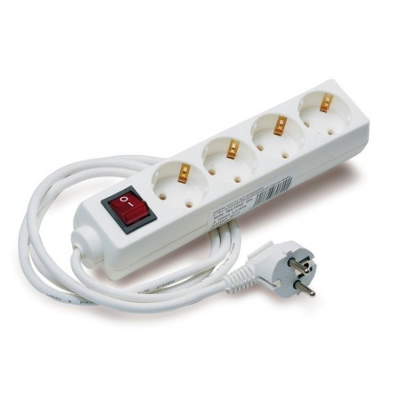 Comprar Base 4 Tomas Con Interruptor 806605 Tayg 300133 al Mejor Precio