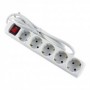 Comprar Base 5 Tomas Cable 3 M X 1,5 Mm Con Interruptor Wurko 124033 al Mejor Precio