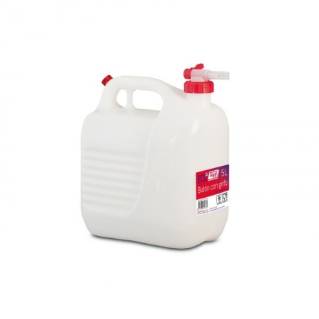 Comprar Bidon Liquidos 5L. Con Grifo Blanco Tayg 300017 al Mejor Precio