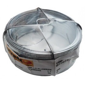 Comprar Bobina Alambre Galvanizado N10 1,5 Mm Rollo 50M Wurko 25075 al Mejor Precio