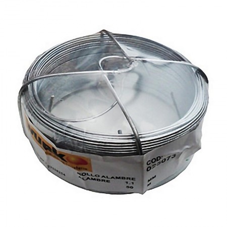 Comprar Bobina Alambre Galvanizado N2 0,7 Mm Rollo 50M Wurko 25077 al Mejor Precio