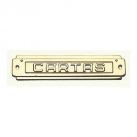 Comprar Bocacartas Estampado Laton Pulido Stamvalles 220523 al Mejor Precio