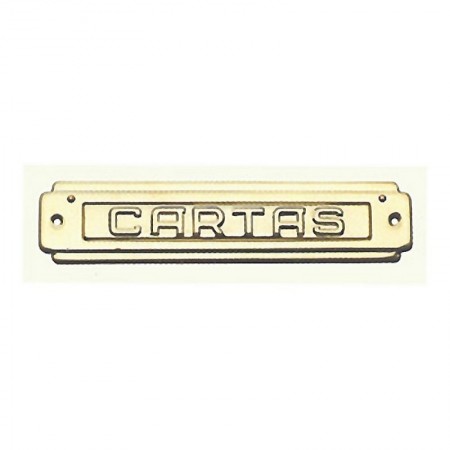 Comprar Bocacartas Estampado Laton Pulido Stamvalles 220523 al Mejor Precio
