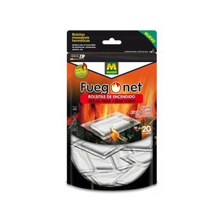 Comprar Bolsitas Encendido Fuego-Net B-20 Masso 252229 al Mejor Precio