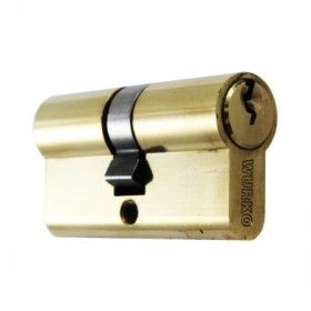 Comprar Bombillo Cerradura Perfil 60X30X30 Mm Laton 3 Llaves Wurko 162530 al Mejor Precio