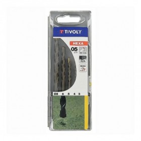 Comprar Brocas Hormigon Hexa 3-4-5-6-8 Est-5 Tivoly 171717 al Mejor Precio
