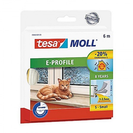 Comprar Burlete Caucho 6X9 Blanco 5463 Tesa 304008 al Mejor Precio