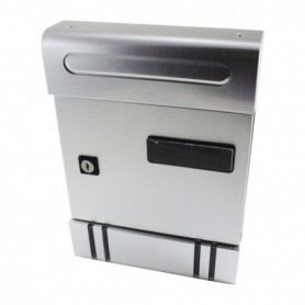 Comprar Buzon Aluminio Plata 21X29 Cm Smb03 Wurko 162714 al Mejor Precio