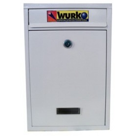 Comprar Buzon Metal Ksx-01 Blanco 22X32Cm Wurko 162604 al Mejor Precio