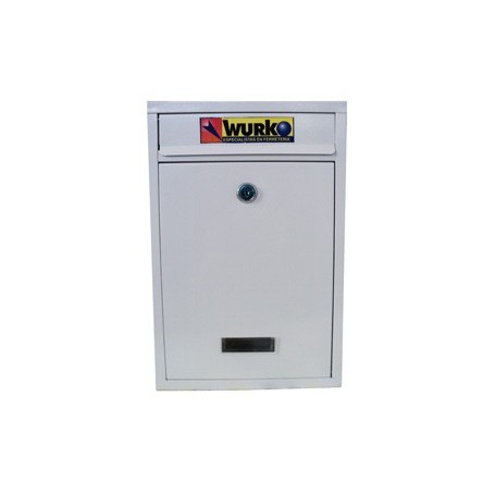 Comprar Buzon Metal Ksx-01 Blanco 22X32Cm Wurko 162604 al Mejor Precio