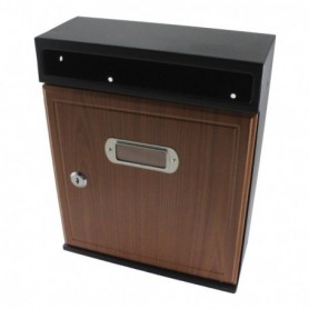Comprar Buzon Metalico Imitacion Madera Mmb01 Wurko 162717 al Mejor Precio