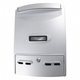 Comprar Buzon Metalico Plateado 29,5X39 Cm Wmb2 Wurko 162716 al Mejor Precio