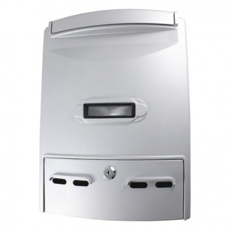Comprar Buzon Metalico Plateado 29,5X39 Cm Wmb2 Wurko 162716 al Mejor Precio