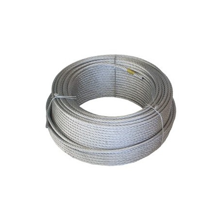 Comprar Cable Acero 2 Mm (Carrete Roto) Rollo 100 M Wurko 97020 al Mejor Precio