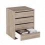 Comprar Cajonera 4 Cajones 61,4X50Cm K9463Rz Roble Mb 101519 al Mejor Precio
