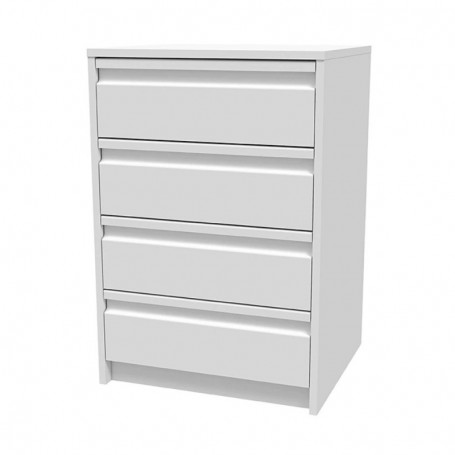 Comprar Cajonera 4 Cajones Bisel K762B 73,4X50Cm Blanco Mb 101504 al Mejor Precio