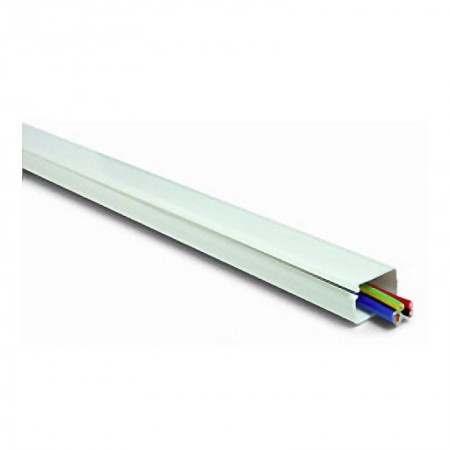 Comprar Canal Inst.Adhesivo Blanco 23X13Mm. Tira 2Mt. Brinox 220404 al Mejor Precio