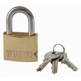Comprar Candado 25Mm Arco Normal Ll/Igual Wurko 78314 al Mejor Precio