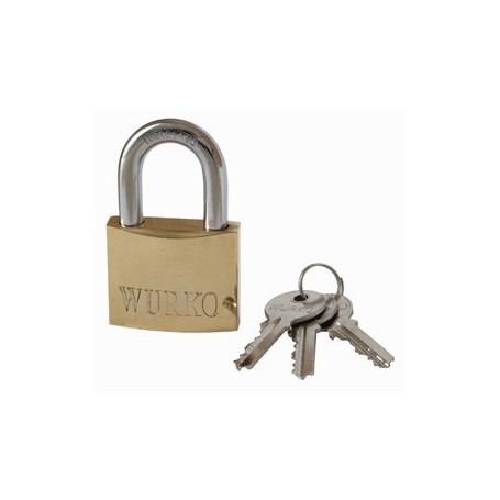 Comprar Candado 25Mm Arco Normal Ll/Igual Wurko 78314 al Mejor Precio