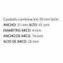 Comprar Candado Combinacion Laton 30 Blister Yale 68180 al Mejor Precio