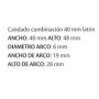 Comprar Candado Combinacion Laton 40 Blister Yale 68181 al Mejor Precio