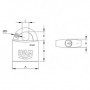 Comprar Candado Laton K40Ap Arco Protegido Ifam 78020 al Mejor Precio