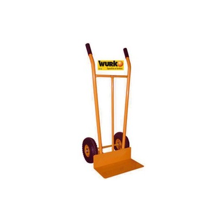 Comprar Carretilla Rueda Neumatica Pala 40X19 Cm Naranja Wurko 86021 al Mejor Precio