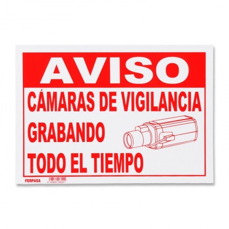 Comprar Cartel 29,7X21 Cm Camaras De Vigilancia 8324 Wurko 39031 al Mejor Precio