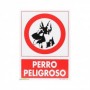 Comprar Cartel 29,7X21 Cm Perro Peligroso 3030 Wurko 39010 al Mejor Precio
