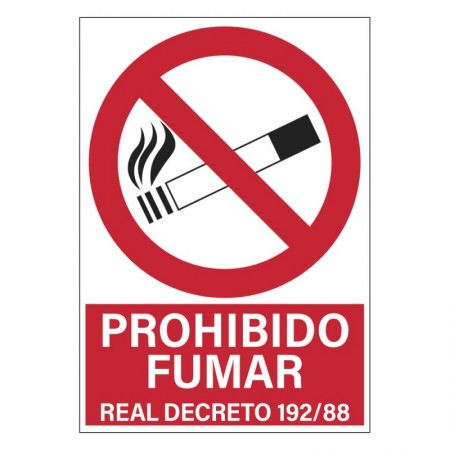 Comprar Cartel 29,7X21 Cm Prohibido Fumar 3008 Wurko 39012 al Mejor Precio