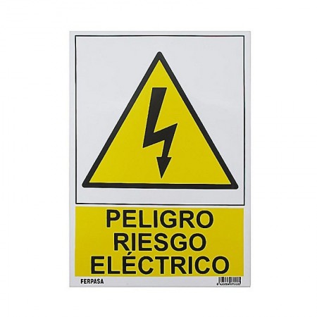 Comprar Cartel 29,7X21 Cm Pvc Peligro Riesgo Elec 7000 Wurko 39020 al Mejor Precio