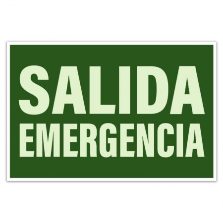 Comprar Cartel 29,7X21 Cm Salida Emergencia 1034L Wurko 39004 al Mejor Precio