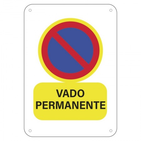 Comprar Cartel Obra Vado Permanente Jar 189040 al Mejor Precio
