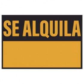 Comprar Cartel Se Alquila 50X35 Cm Wurko 39026 al Mejor Precio